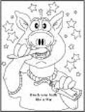 Coloring Page thumbnail - Brush Like a Star
